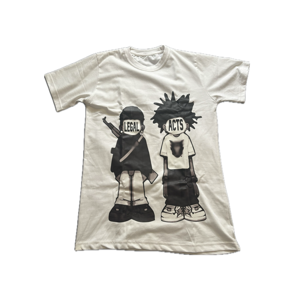 White TRAPROCK tee